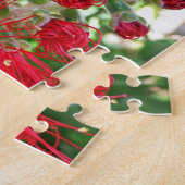 Rote Tropenflora der Bottlebrush-Blume Puzzle (Seite)