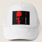 Rote Trucker-Mütze Truckerkappe (Vorderseite)