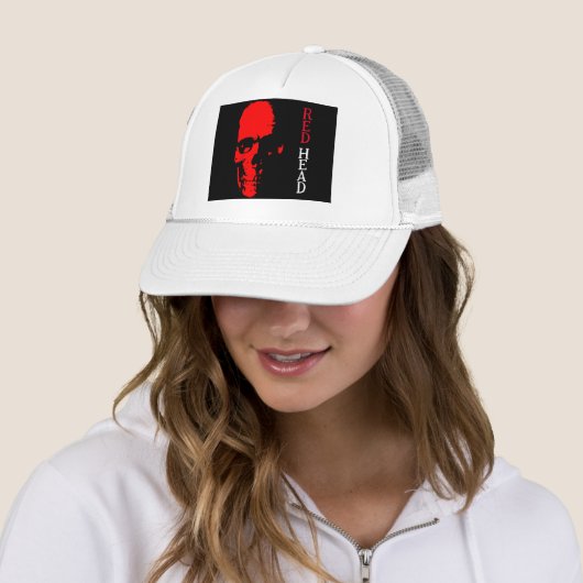 Rote Trucker-Mütze Truckerkappe (Beispiel)