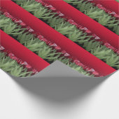 Rote Tulips auf Gradient Geschenkpapier (Ecke)