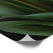 Rote Tulips Blume Art Print Poster (Ecke)