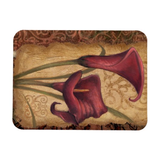Rote Tulips I Magnet (Horizontal)