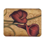 Rote Tulips II Magnet (Horizontal)