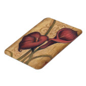 Rote Tulips II Magnet (Linke Seite)