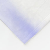 Rote Tulips mit Blau Fleecedecke (Ecke)