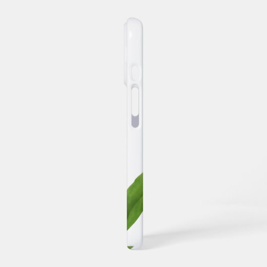 Rote Tulips mit Grün iPhone 16 Hülle (Linke Seite)