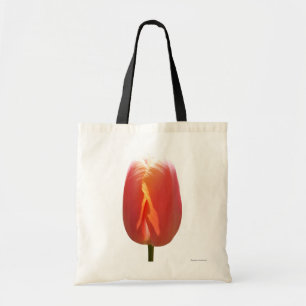 Rote Tulpe Tragetasche
