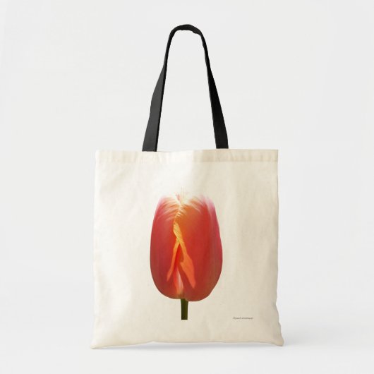 Rote Tulpe Tragetasche (Vorne)
