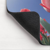Rote Tulpen aus sehr geringem Winkel, Cincinnati, Mousepad (Ecke)