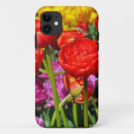 Rote Tulpen Case-Mate iPhone Hülle (Rückseite)