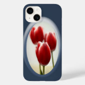 Rote Tulpen Case-Mate iPhone Hülle (Rückseite)