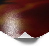 Rote Tulpen dunkler Hintergrund Fotodruck (Ecke)