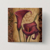 Rote Tulpen I Button (Vorderseite)