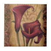 Rote Tulpen I Fliese (Vorderseite)