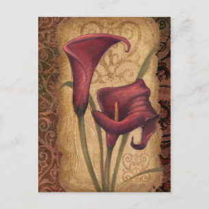 Rote Tulpen I Postkarte