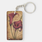 Rote Tulpen I Schlüsselanhänger (Rückseite)