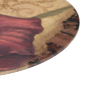 Rote Tulpen I Schneidebrett (Ecke)