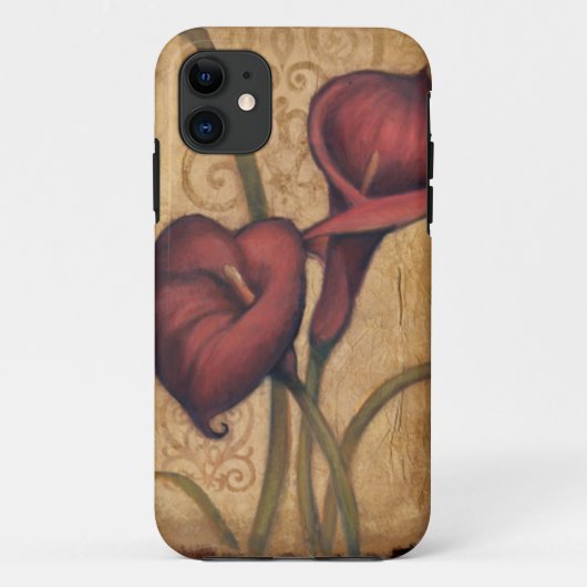 Rote Tulpen II Case-Mate iPhone Hülle (Rückseite)
