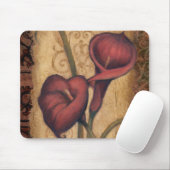Rote Tulpen II Mousepad (Mit Mouse)