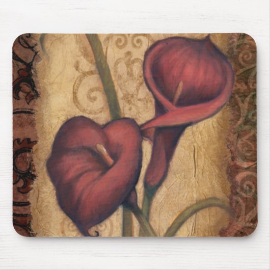 Rote Tulpen II Mousepad (Vorne)