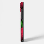 Rote Tulpen iPhone Hülle (Linke Seite)
