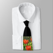 ROTE TULPEN KRAWATTE (Gebunden)