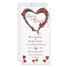 Rote Tulpen, Liebe Herzkranz mit roter Rückensehen