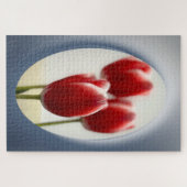 Rote Tulpen Puzzle (Horizontal)