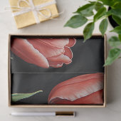 Rote Tulpen Seidenpapier (Geschenk)