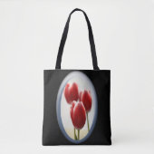 Rote Tulpen Tasche (Vorderseite)