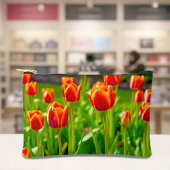 Rote Tulpen-Tasche Zubehörtasche