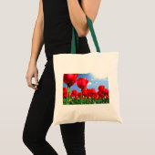 Rote Tulpen Tragetasche (Vorderseite (Produkt))