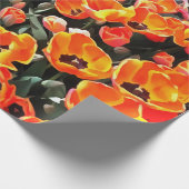 Rote Tulpen von Istanbul Geschenkpapier (Ecke)