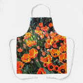 Rote Tulpen von Istanbul Schürze (Vorderseite)