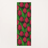 Rote Tulpen Yogamatte (Vorderseite)