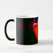 Rote Tulpenblume Verwandlungstasse (Links)