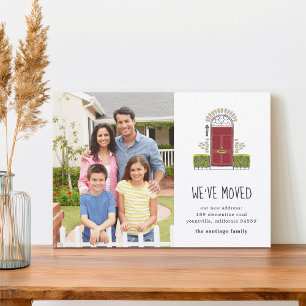 Rote Tür   Ankündigung zum Umschalten von Fotos