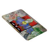 Rote Tür Magnet (Rechte Seite)