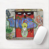 Rote Tür Mousepad (Mit Mouse)
