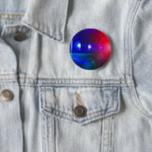 rote u. blaue Polizeilichter Button (Beispiel)