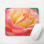 Rote u. gelbe Rose Mousepad (Mit Mouse)