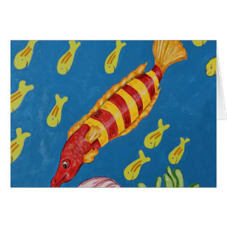 Rote u. gelbe tropische Fische