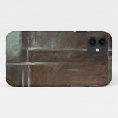 Rote u. graue Backsteinmauer Case-Mate iPhone Hülle (Rückseite (Horizontal))