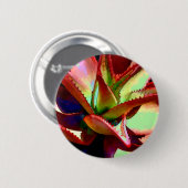 Rote u. grüne Agave Button (Vorne & Hinten)