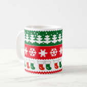 Rote u. grüne kaffeetasse (Vorderseite Links)