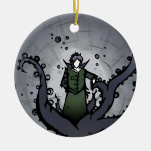 Rote u. grüne Zahl Doppelverzierung Keramik Ornament