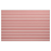 Rote und Beige farbige Linien Stoff (Fat Quarter (45,7 x 55,9 cm))