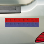 Rote und blaue Becher Autoaufkleber (Auf Auto)