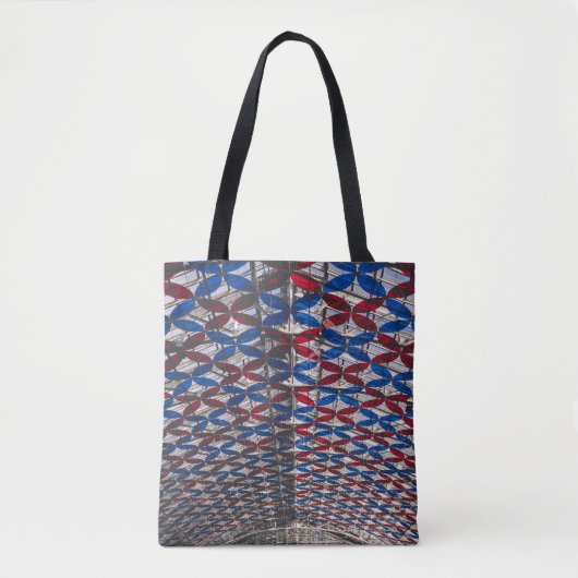 Rote und blaue Decke Tasche (Vorderseite)