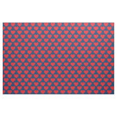 Rote und blaue Herzen Stoff (Yard (91,4 cm))